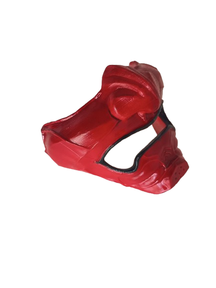 Máscara ONI Roja en 3D