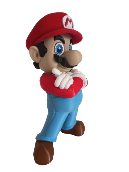 Figura de Mario Bros en 3D
