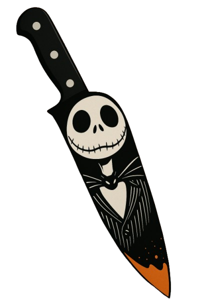 Cuchillos de terror con imán