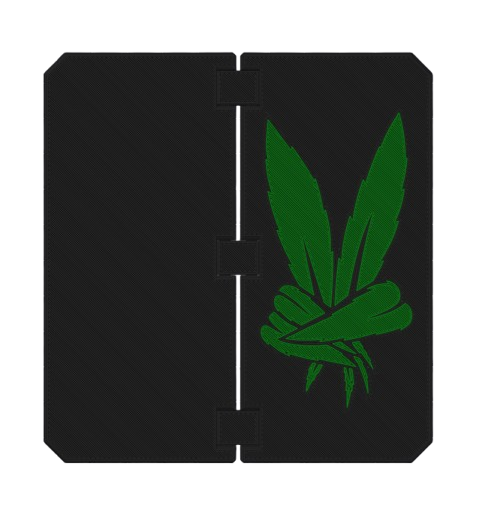 caja almacenamiento para 3 conos de tabaco