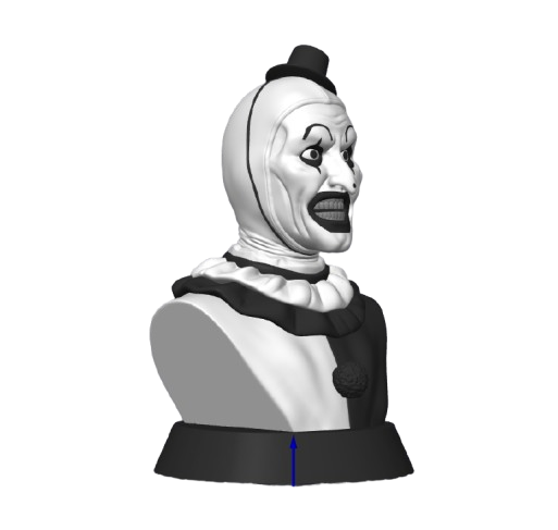 Busto 3D Clown Macabro – Edición Teatro del Horror