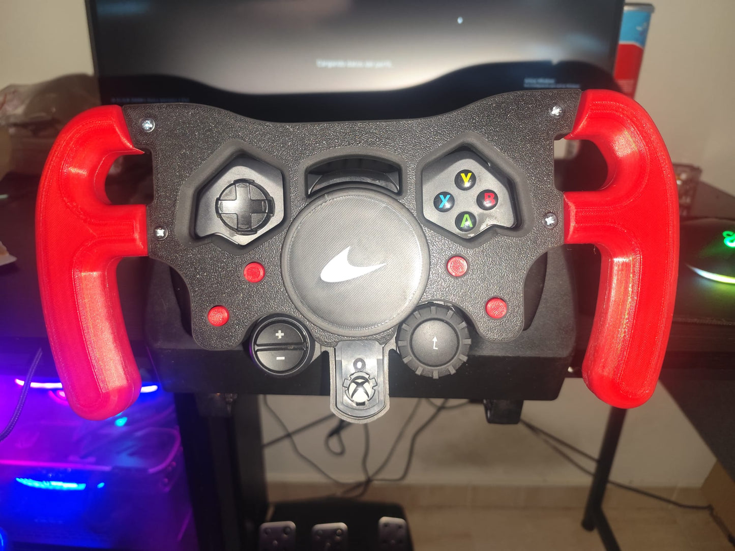 Volante de F1 en 3D