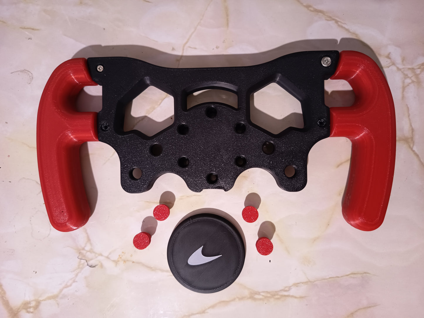 Volante de F1 en 3D