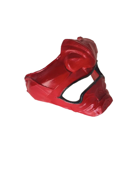 Máscara ONI Roja en 3D