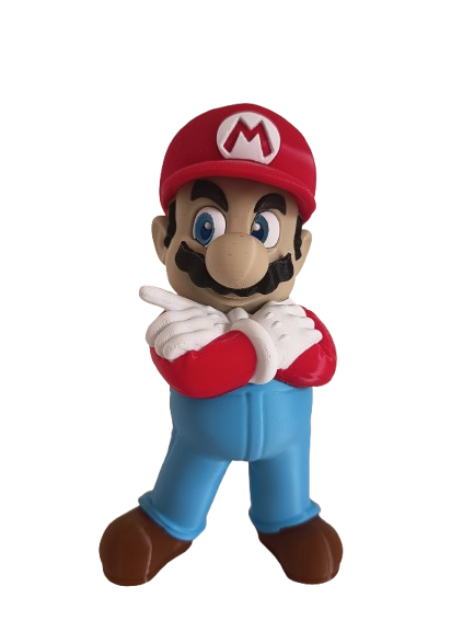 Figura de Mario Bros en 3D