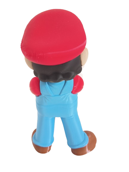 Figura de Mario Bros en 3D