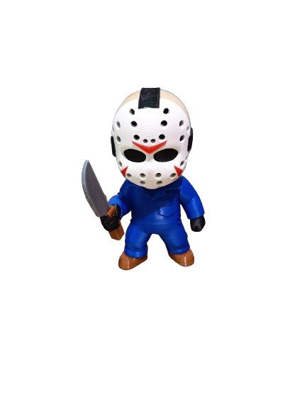 Figura 3D Jason Voorhees – Edición Slasher Retro