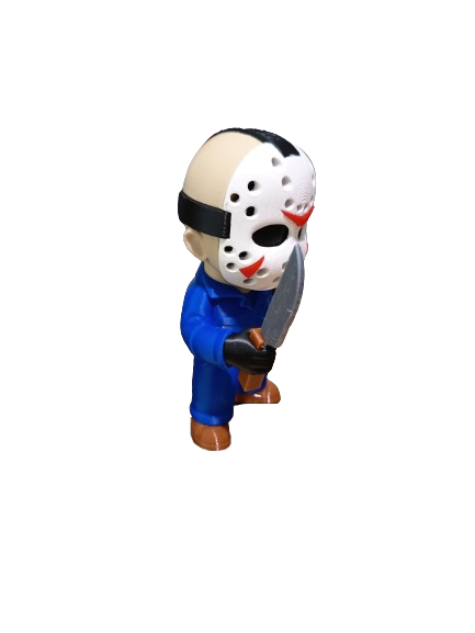 Figura 3D Jason Voorhees – Edición Slasher Retro