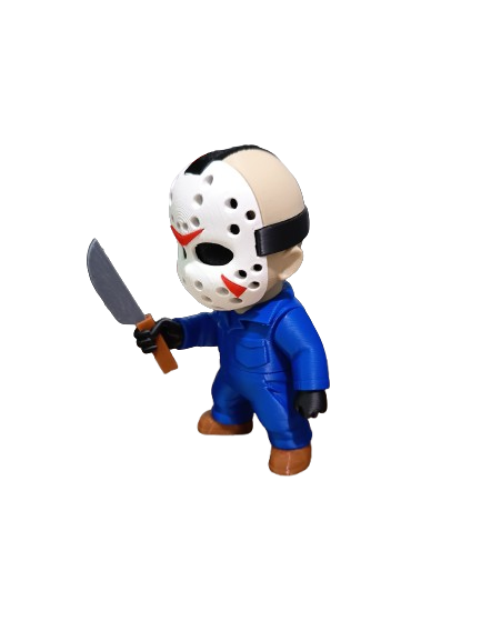Figura 3D Jason Voorhees – Edición Slasher Retro