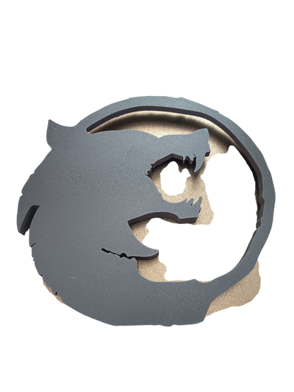 Medallón Decorativo Logo Witcher - Réplica