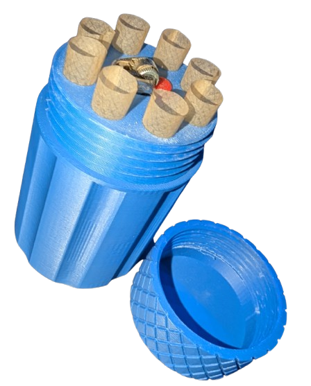 Bote para rellenar conos tabaco