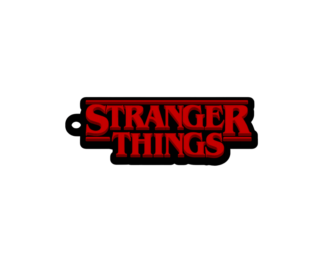 Llaveros 3D "Stranger Things" – Terror y nostalgia en tu bolsillo