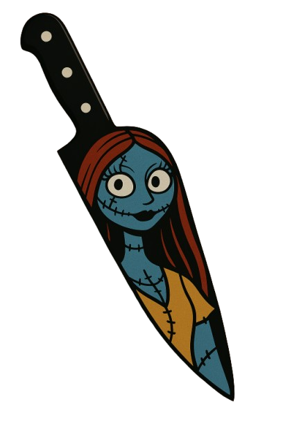 Cuchillos de terror con imán