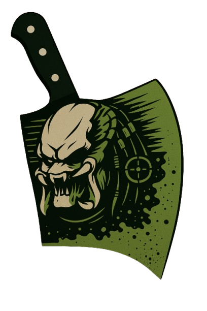 Cuchillos de carnicero de terror