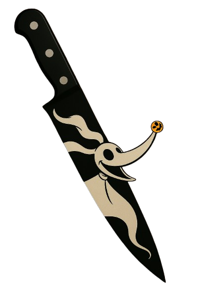 Cuchillos de terror con imán