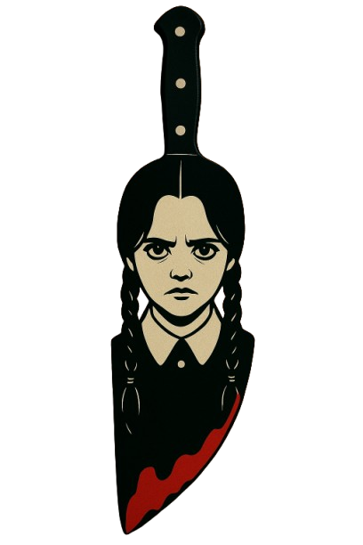 Cuchillos de terror con imán